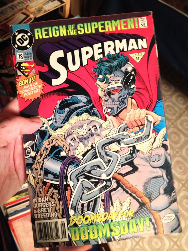 20 years ago, I went to the doctor, and Superman died.